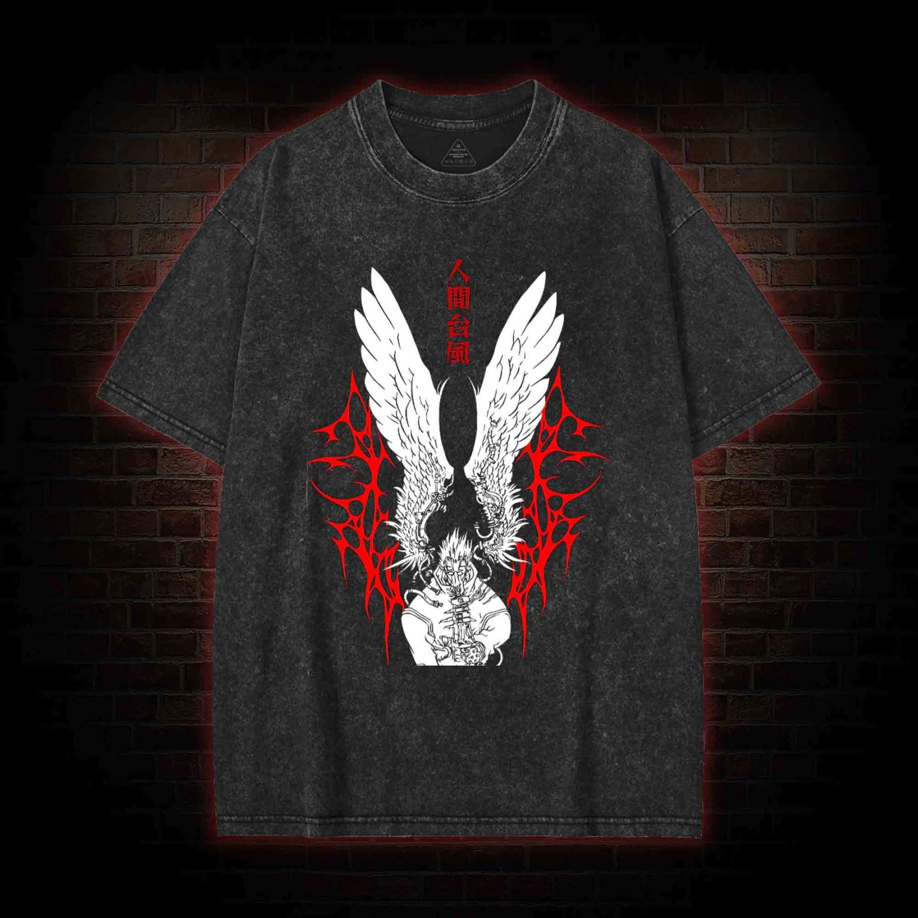 This World is Made of Love and Peace Washed T-shirt