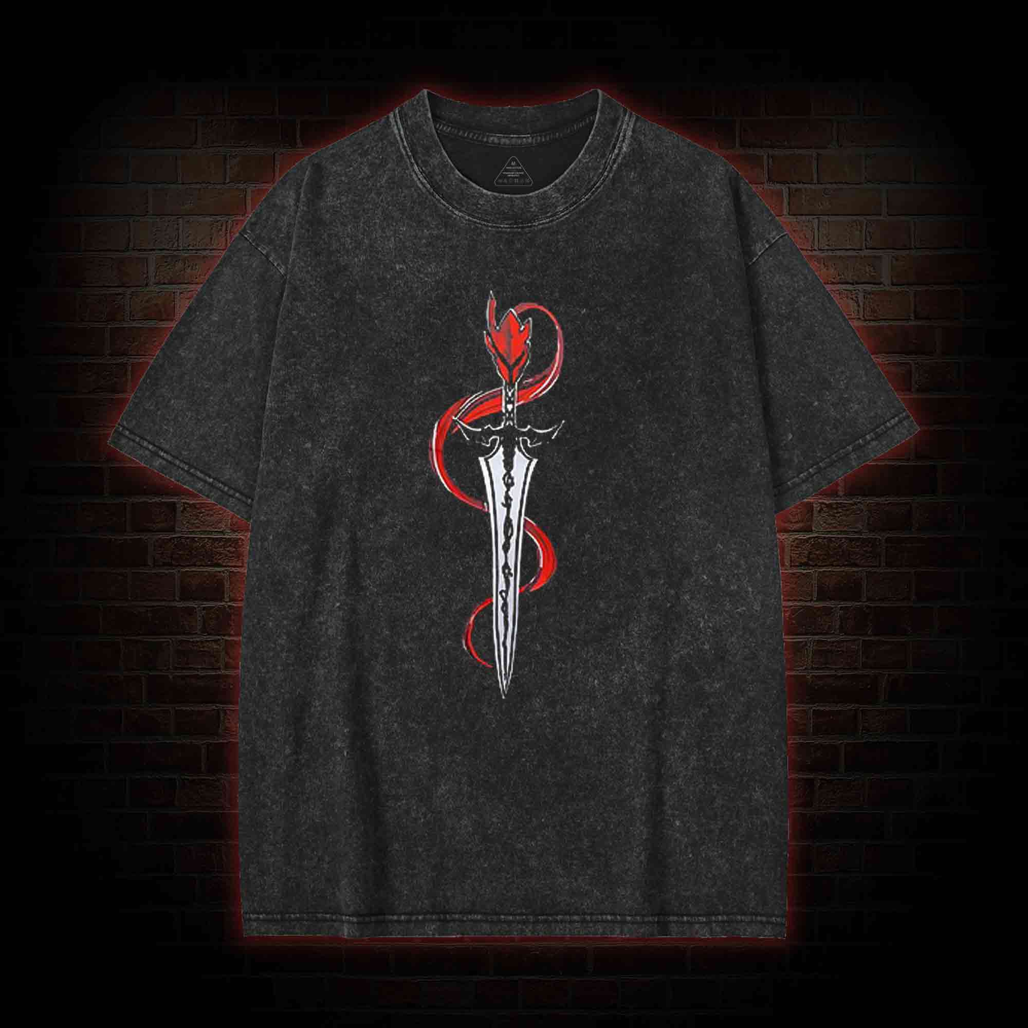 The Bloodred Washed T-shirt