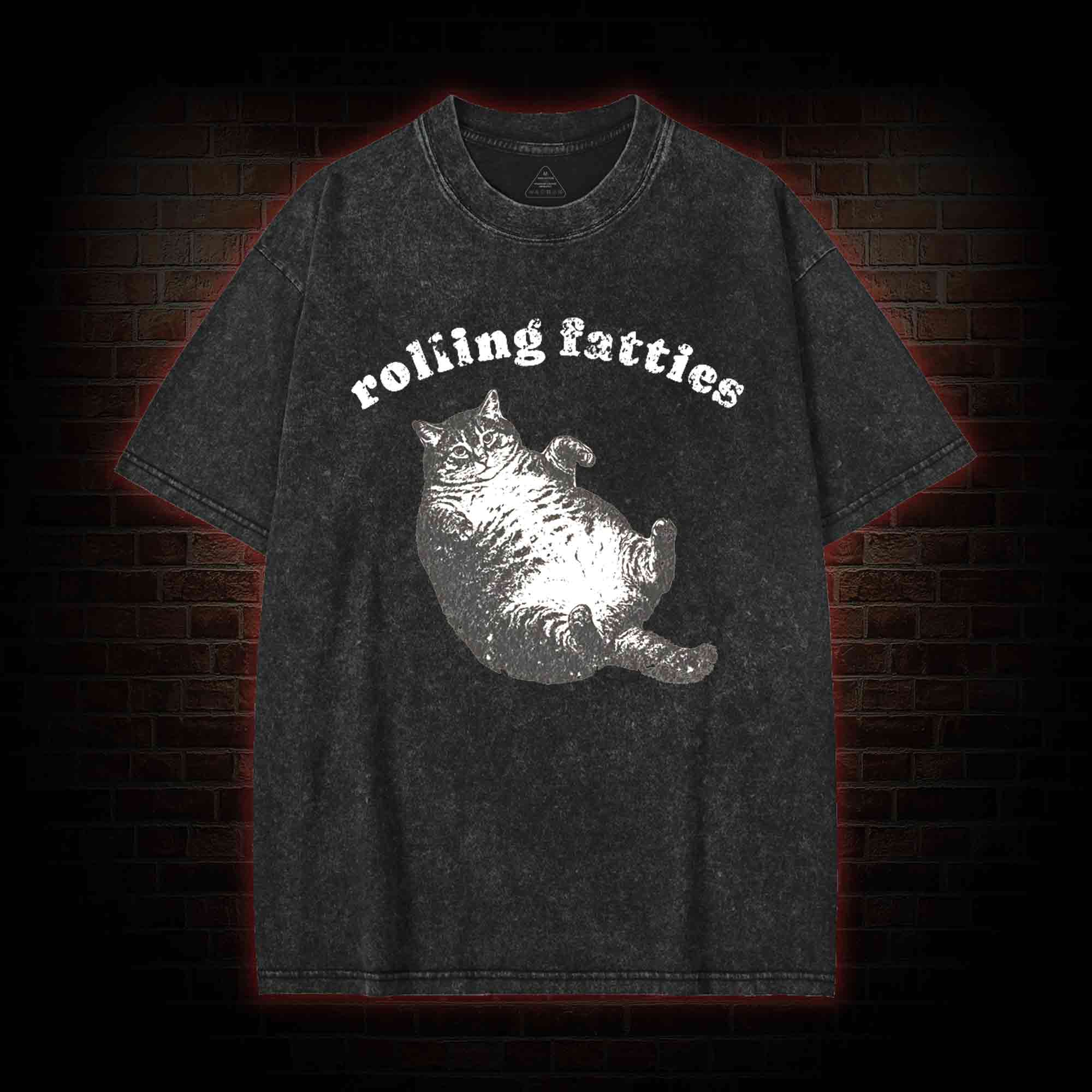 Rolling Fatties Washed T-shirt