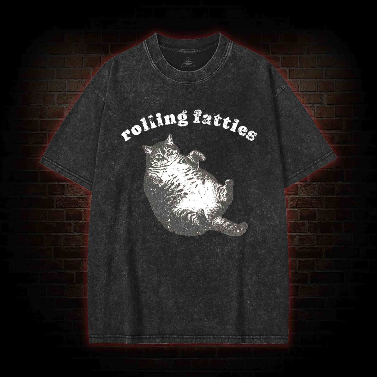 Rolling Fatties Washed T-shirt