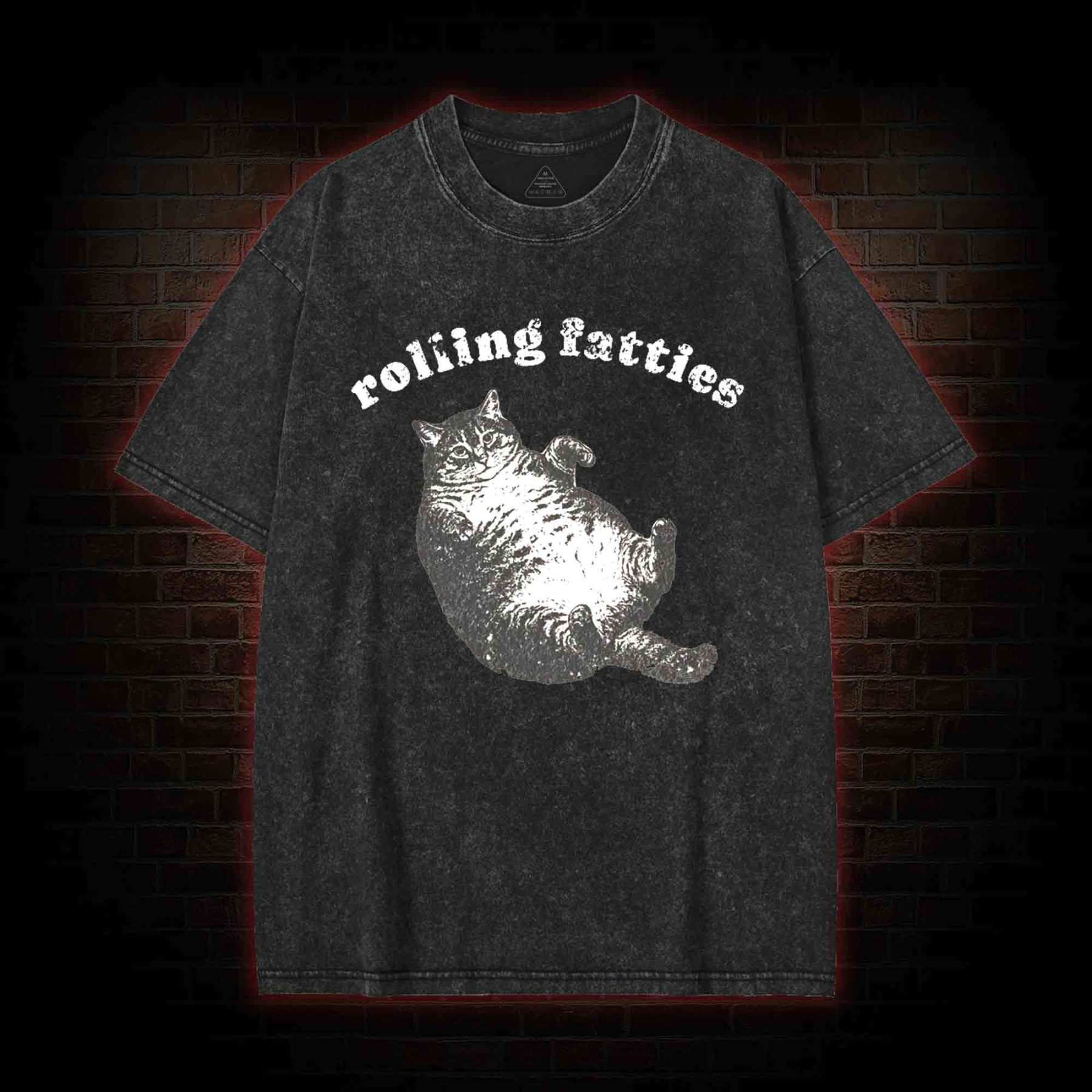 Rolling Fatties Washed T-shirt