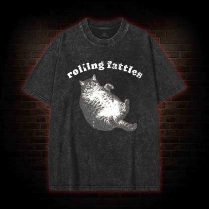 Rolling Fatties Washed T-shirt