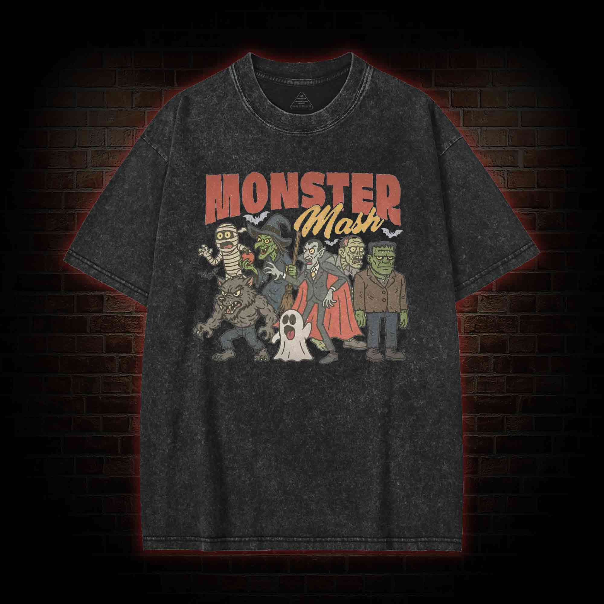 Monsters Washed T-shirt