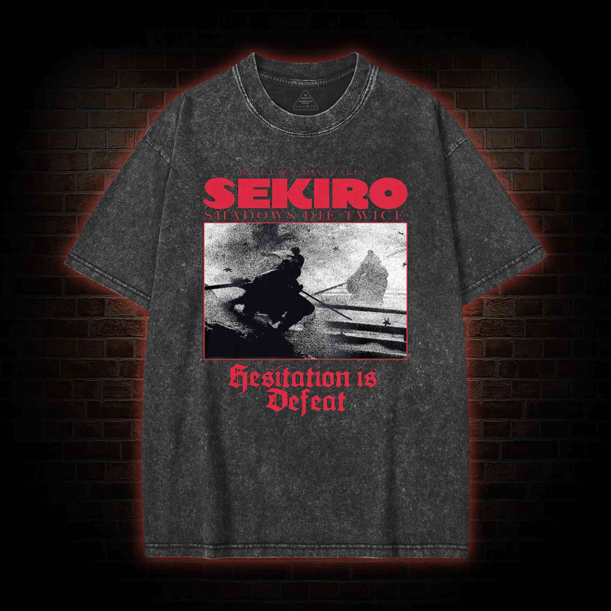 Sekiro Shadows Die Twice Washed T-shirt
