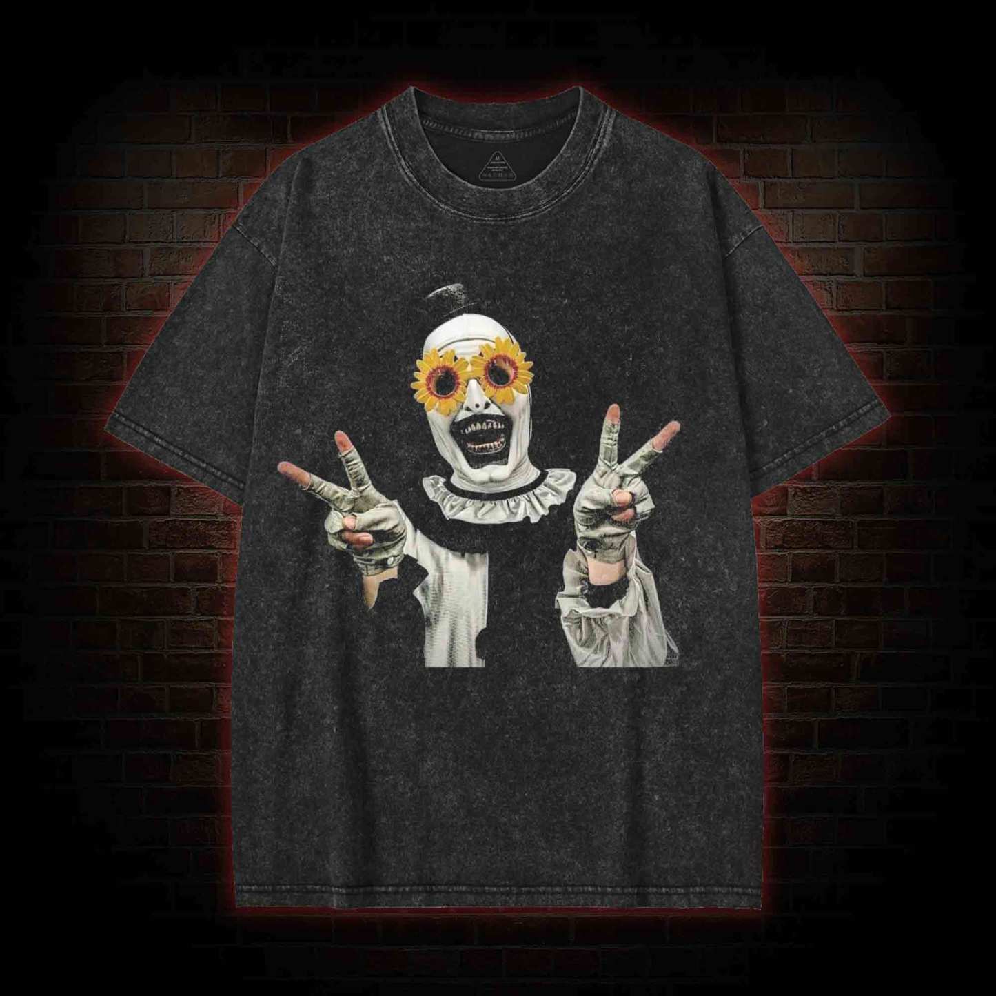 Creepy Heart Hands Washed T-shirt