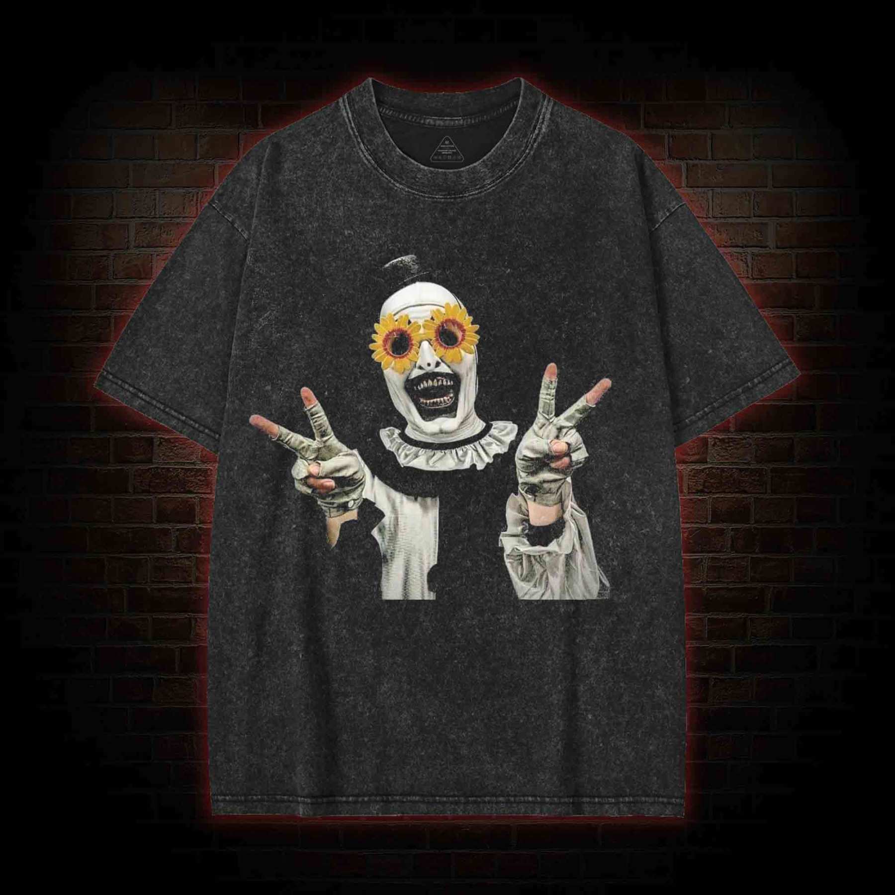 Creepy Heart Hands Washed T-shirt