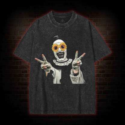 Creepy Heart Hands Washed T-shirt