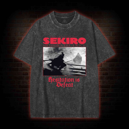 Sekiro Shadows Die Twice Washed T-shirt