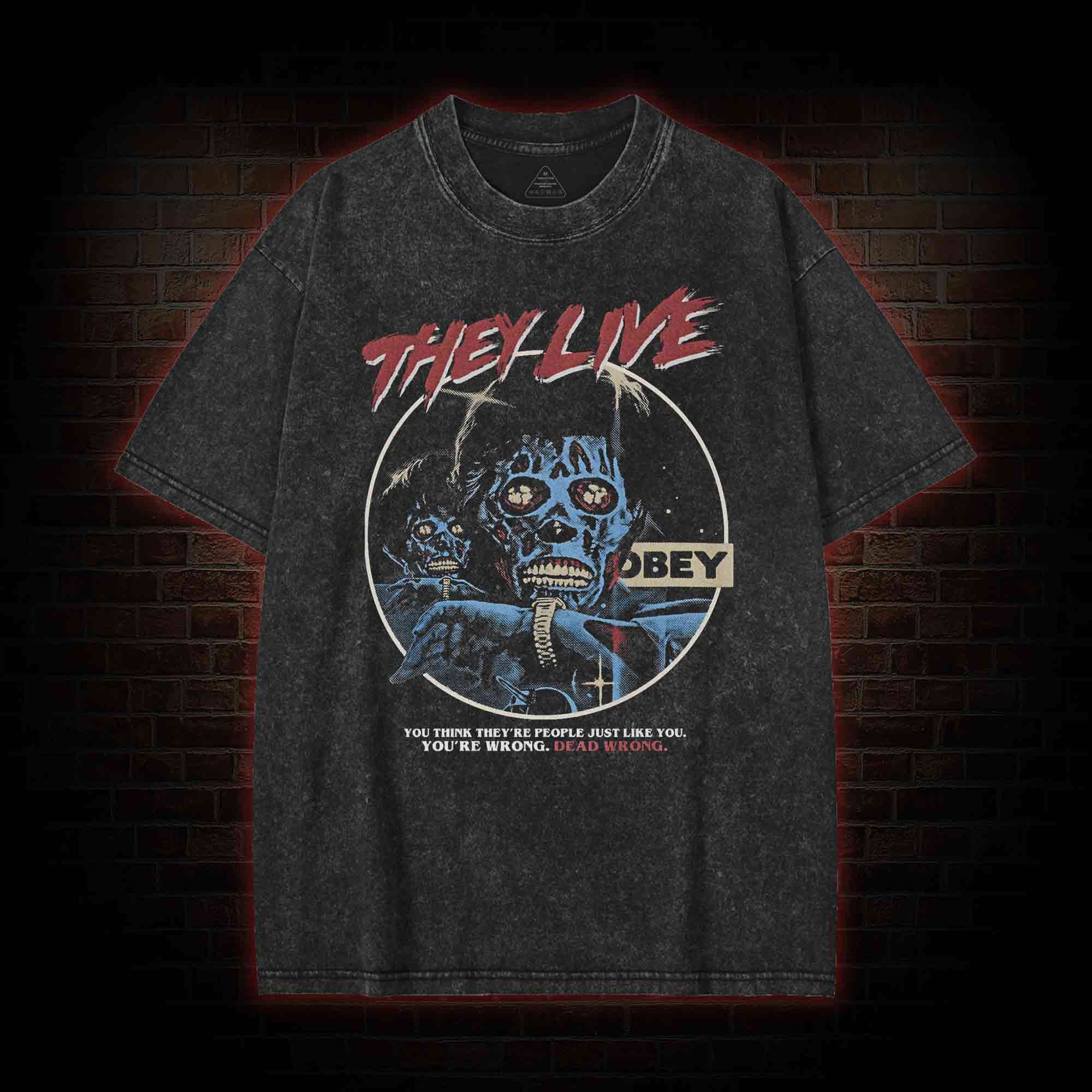 Dead Wrong Washed T-shirt