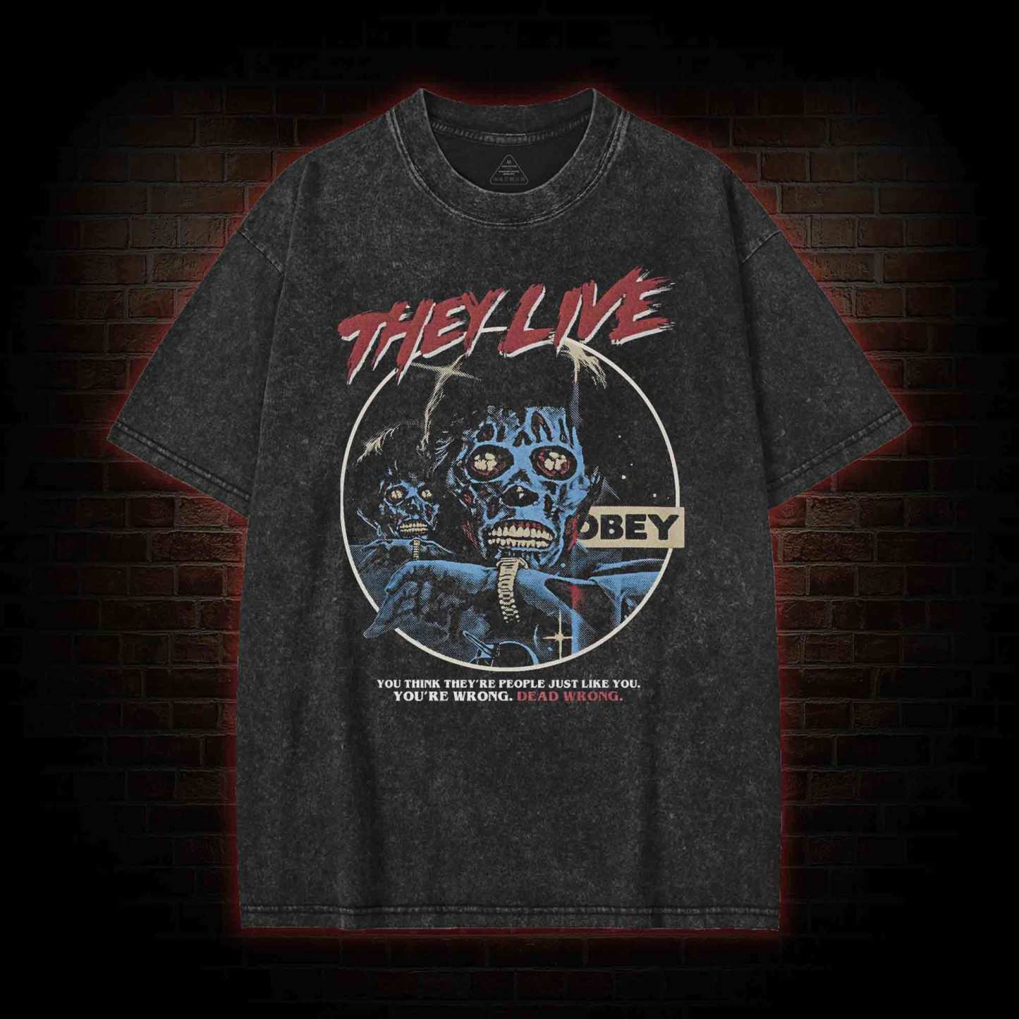 Dead Wrong Washed T-shirt