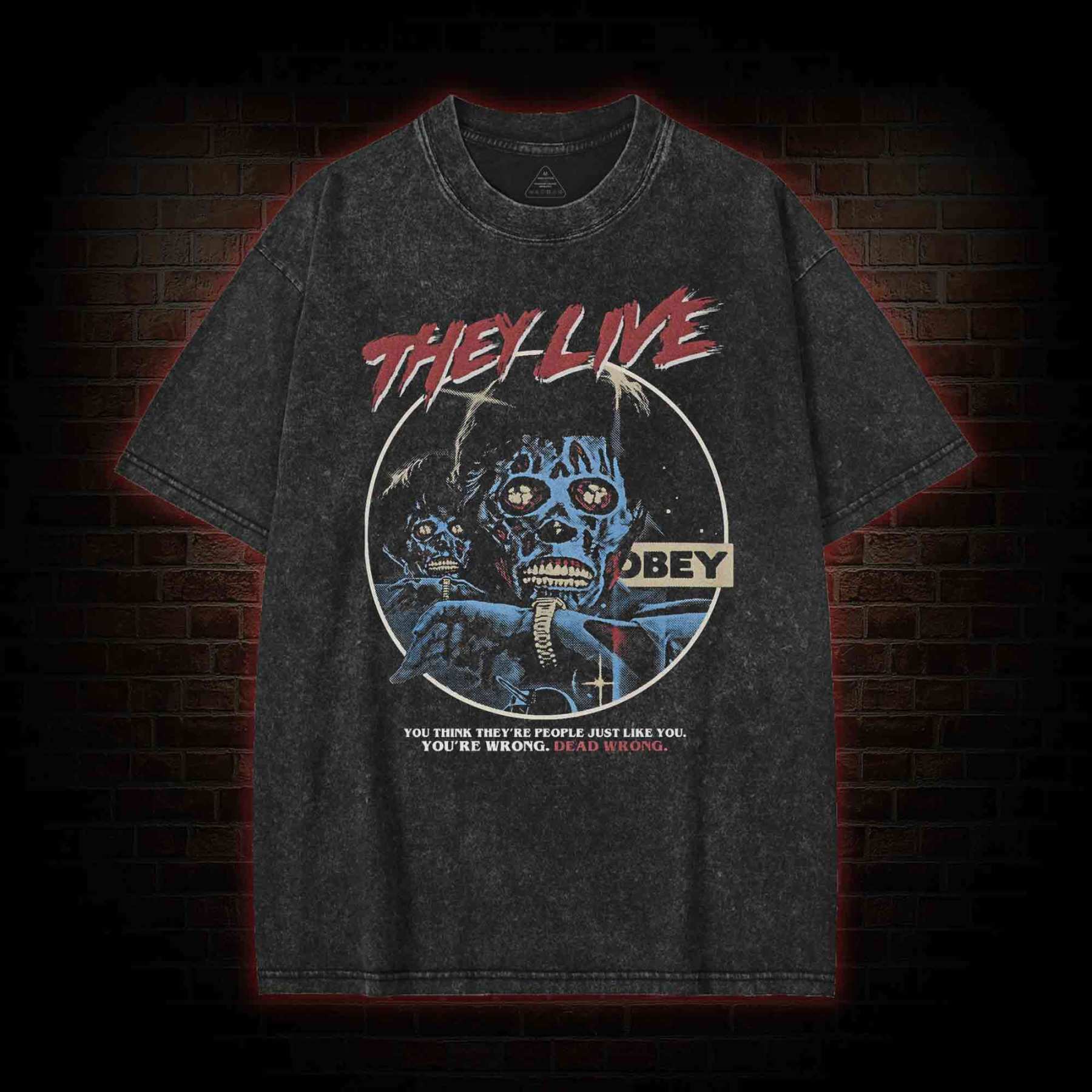 Dead Wrong Washed T-shirt