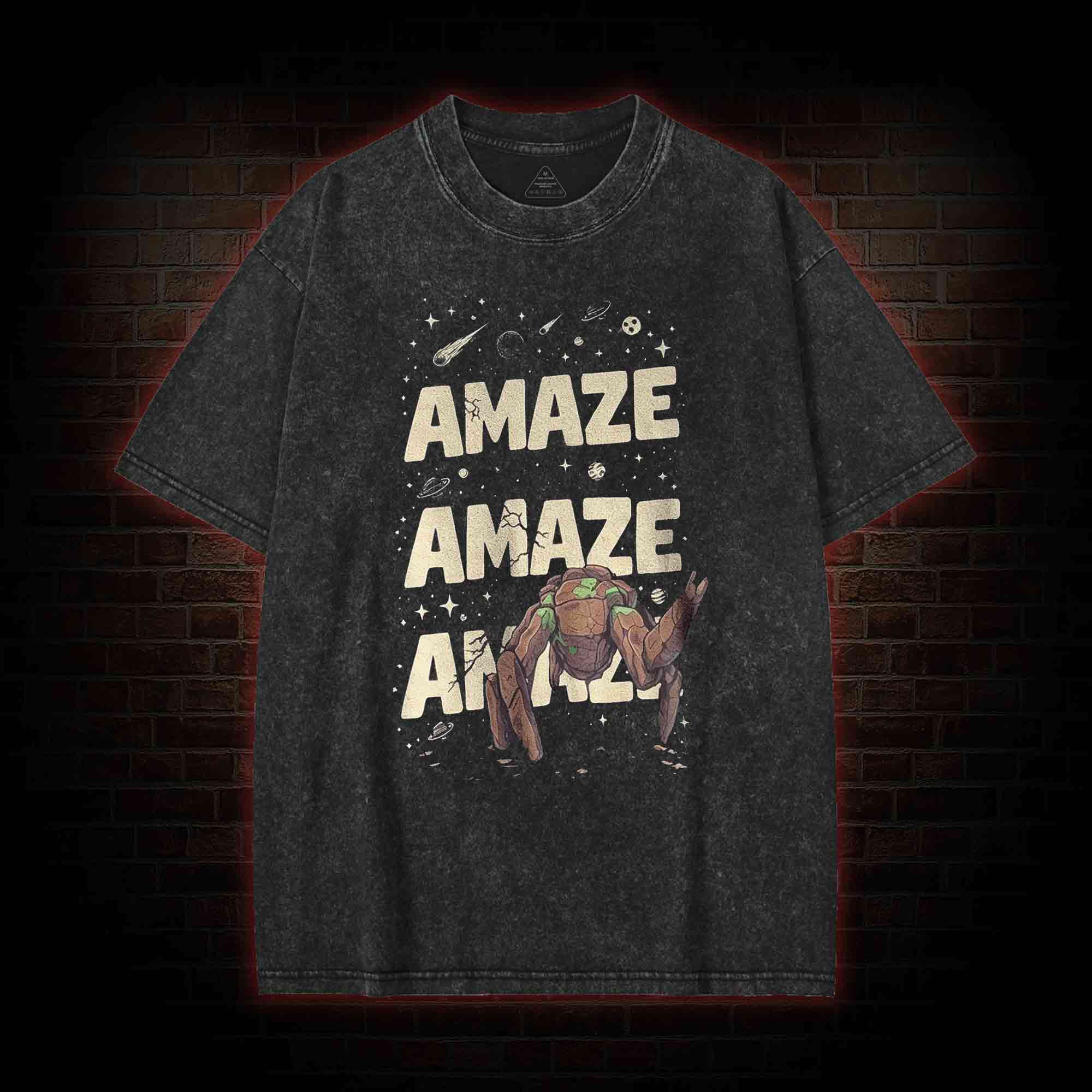Amaze! Amaze! Amaze! Washed T-shirt