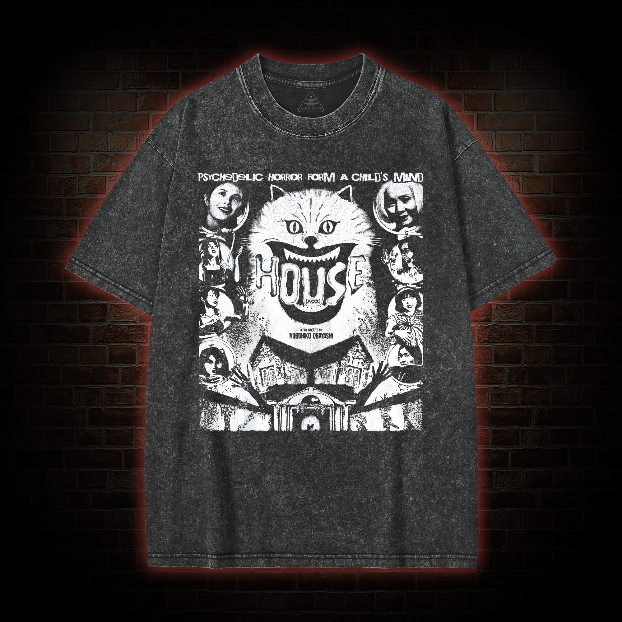 Psychedelic Horror from a Child's Mind Washed T-shirt