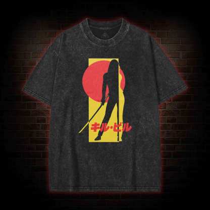 Revenge is a Dish Best Served Cold Washed T-shirt