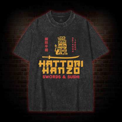 I Create Instruments of Death Washed T-shirt