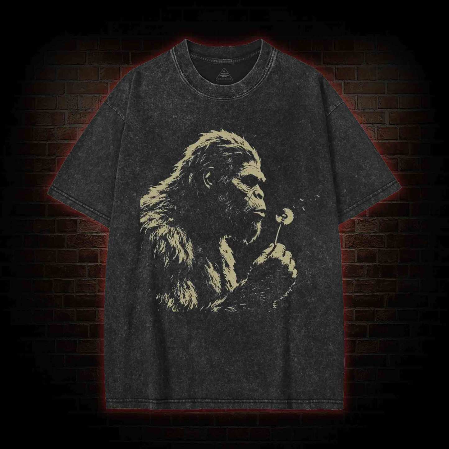 Bigfoot Dandelion Washed T-shirt