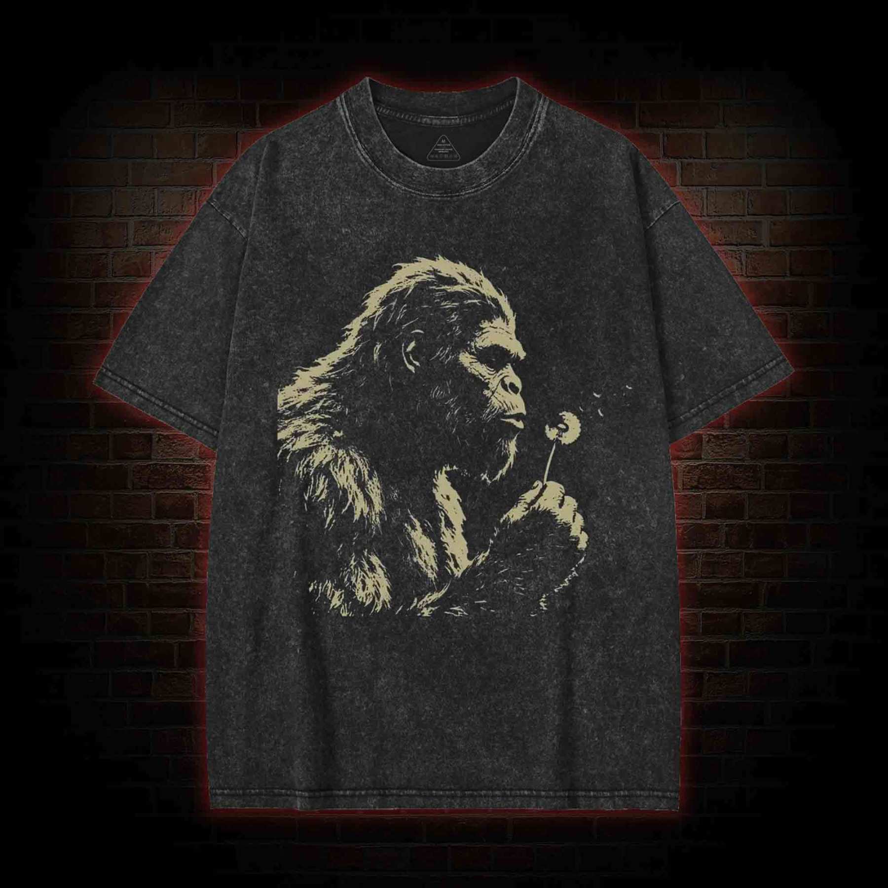 Bigfoot Dandelion Washed T-shirt