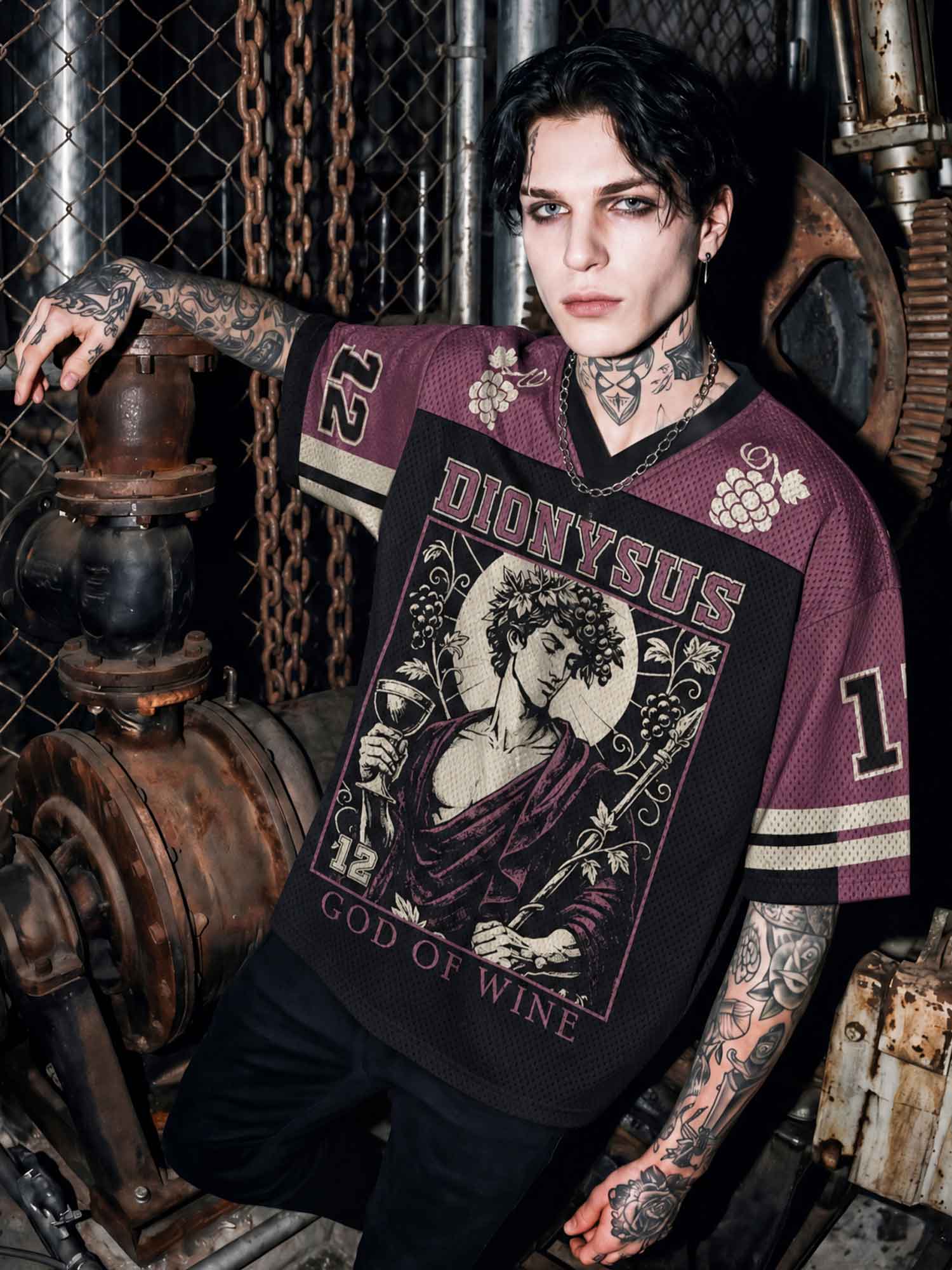 God of Wine Mesh Jersey