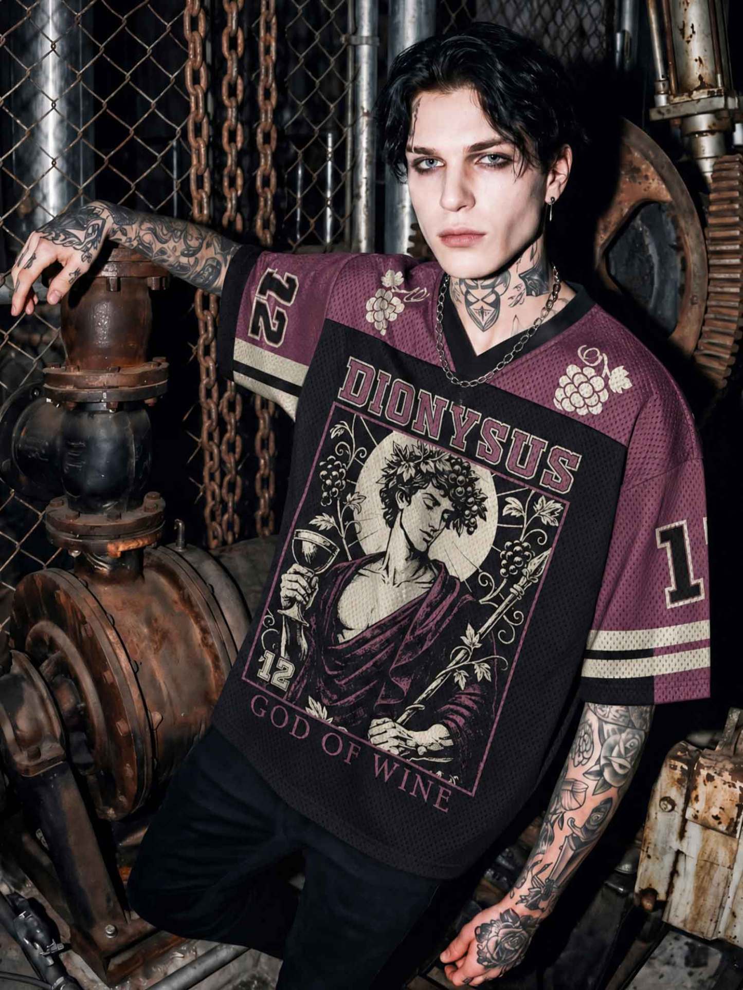 God of Wine Mesh Jersey