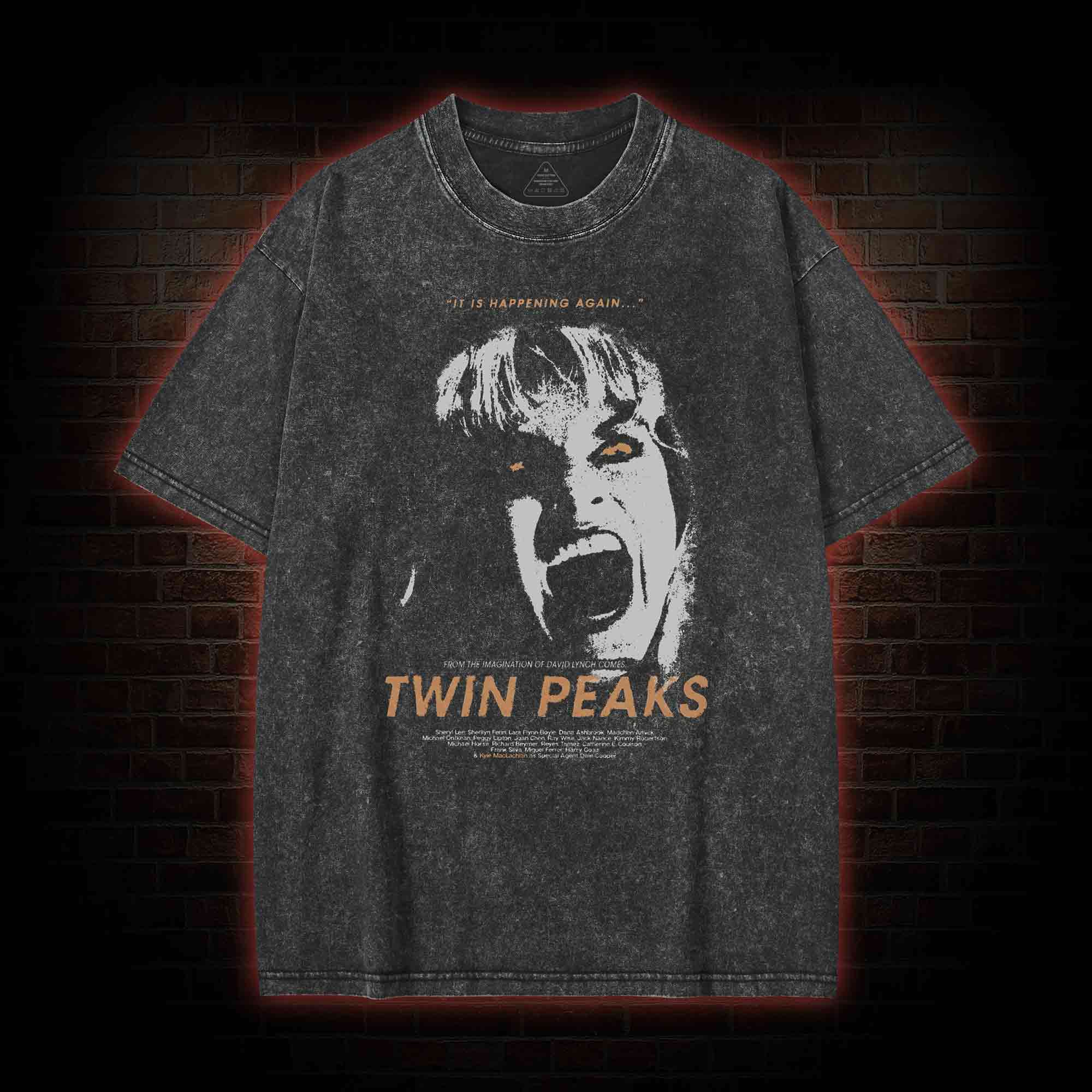 It is Happening Again Washed T-shirt