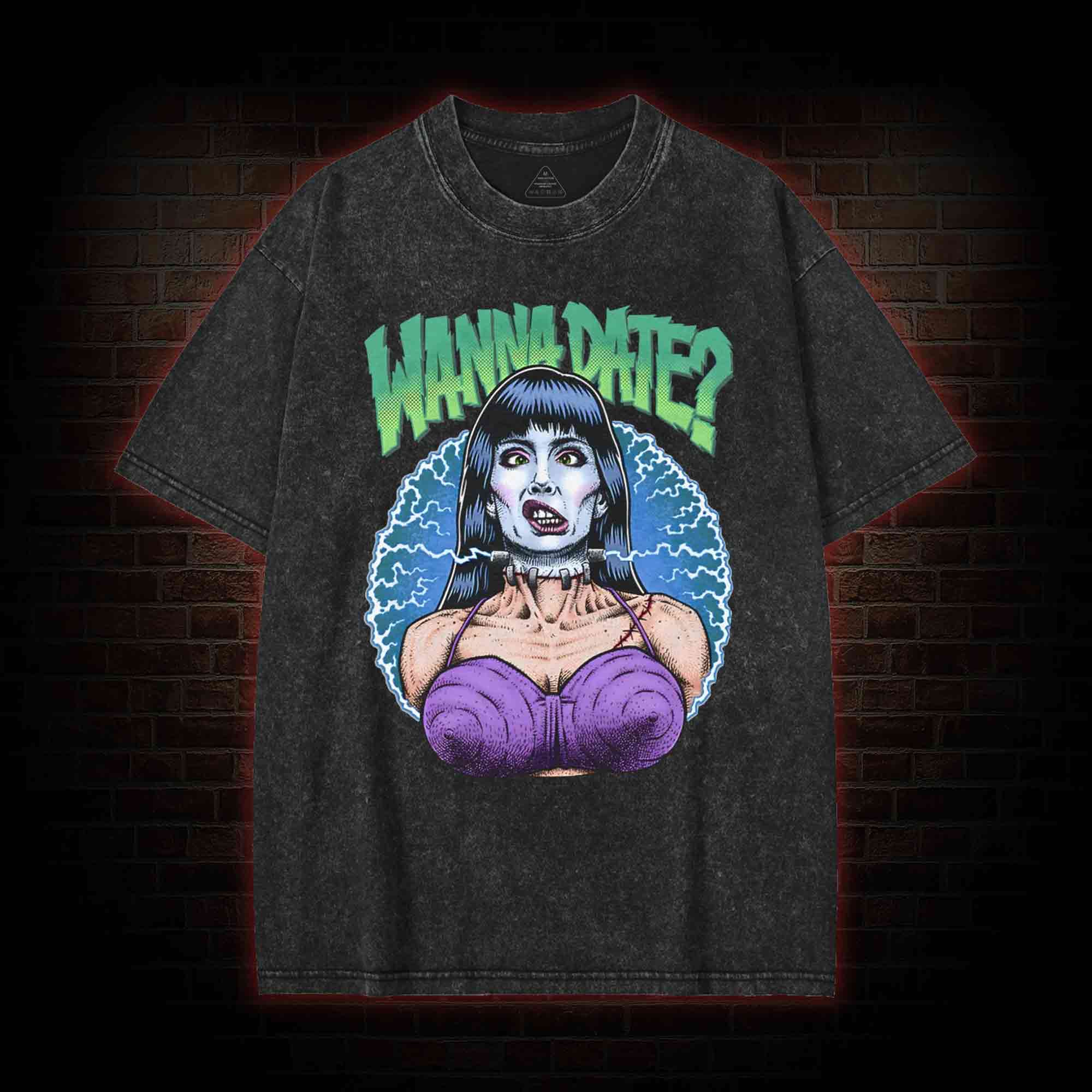 Wanna Date Washed T-shirt