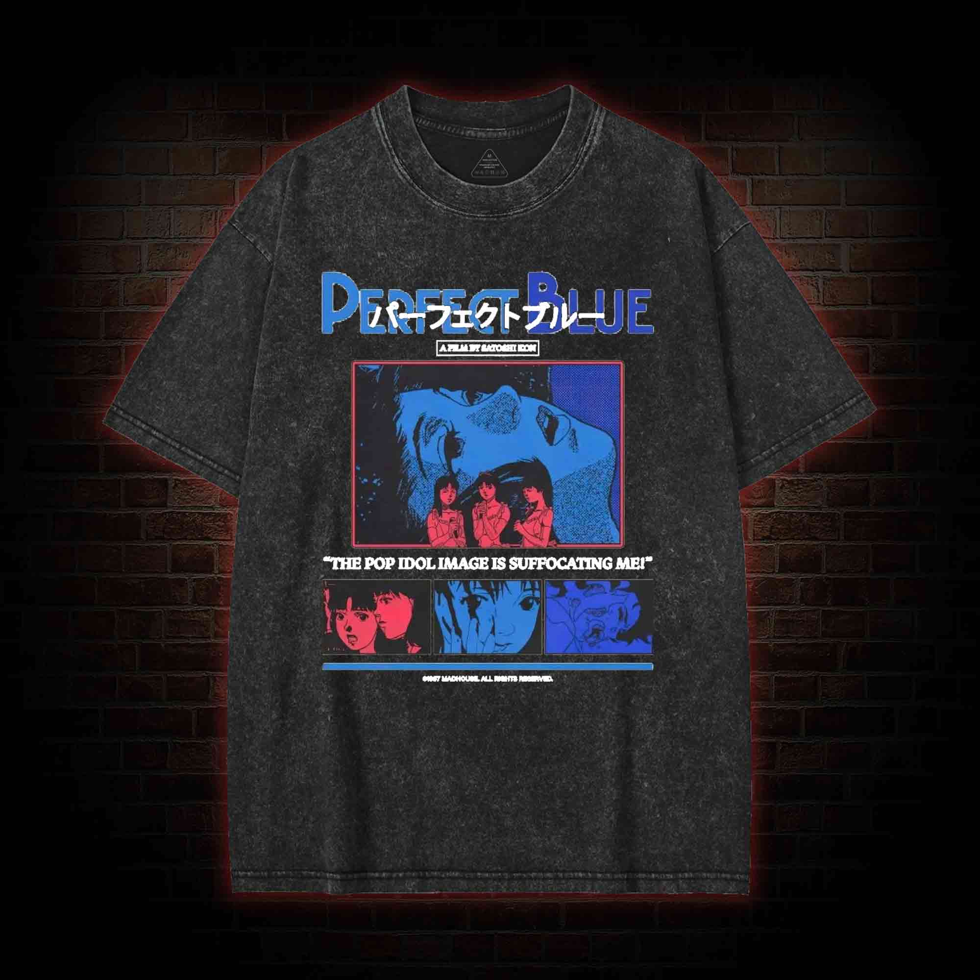 The Pop Idol Image is Suffocating Me Washed T-shirt