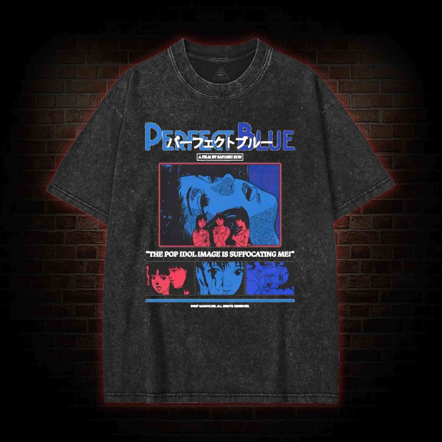 The Pop Idol Image is Suffocating Me Washed T-shirt