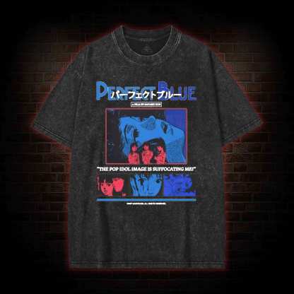 The Pop Idol Image is Suffocating Me Washed T-shirt