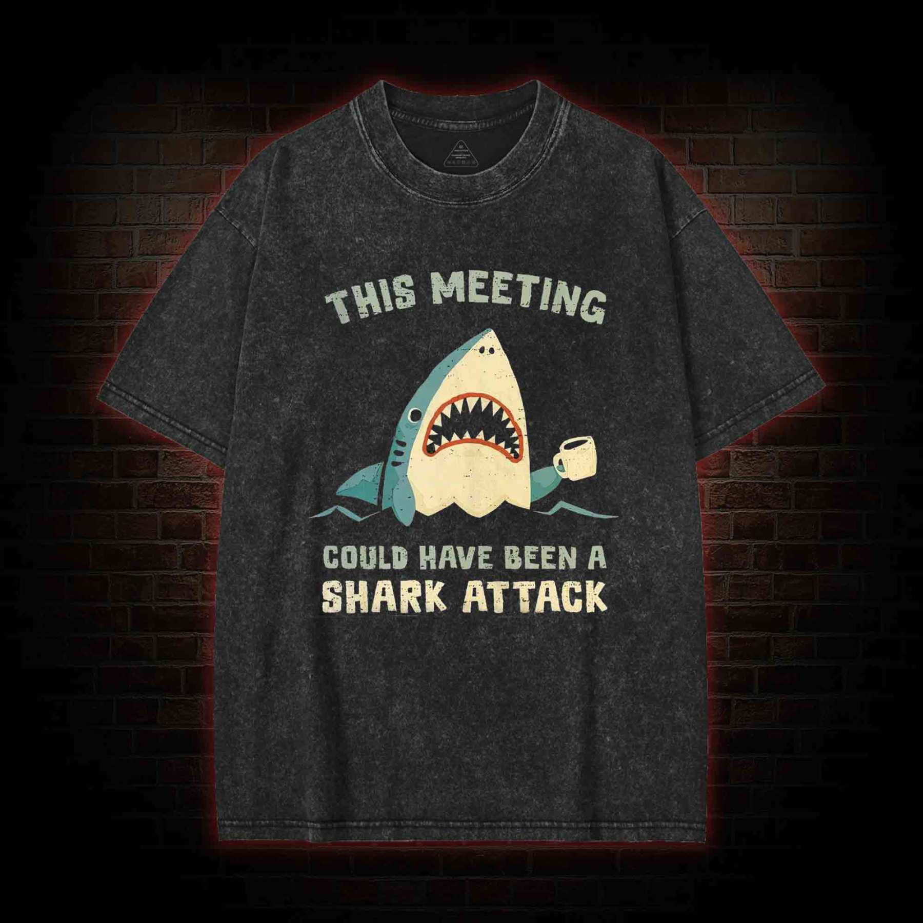 This Meeting could have been a Washed T-shirt