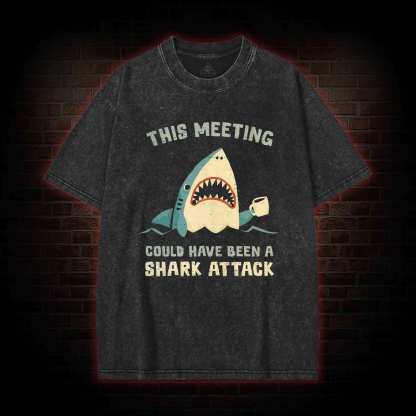 This Meeting could have been a Washed T-shirt