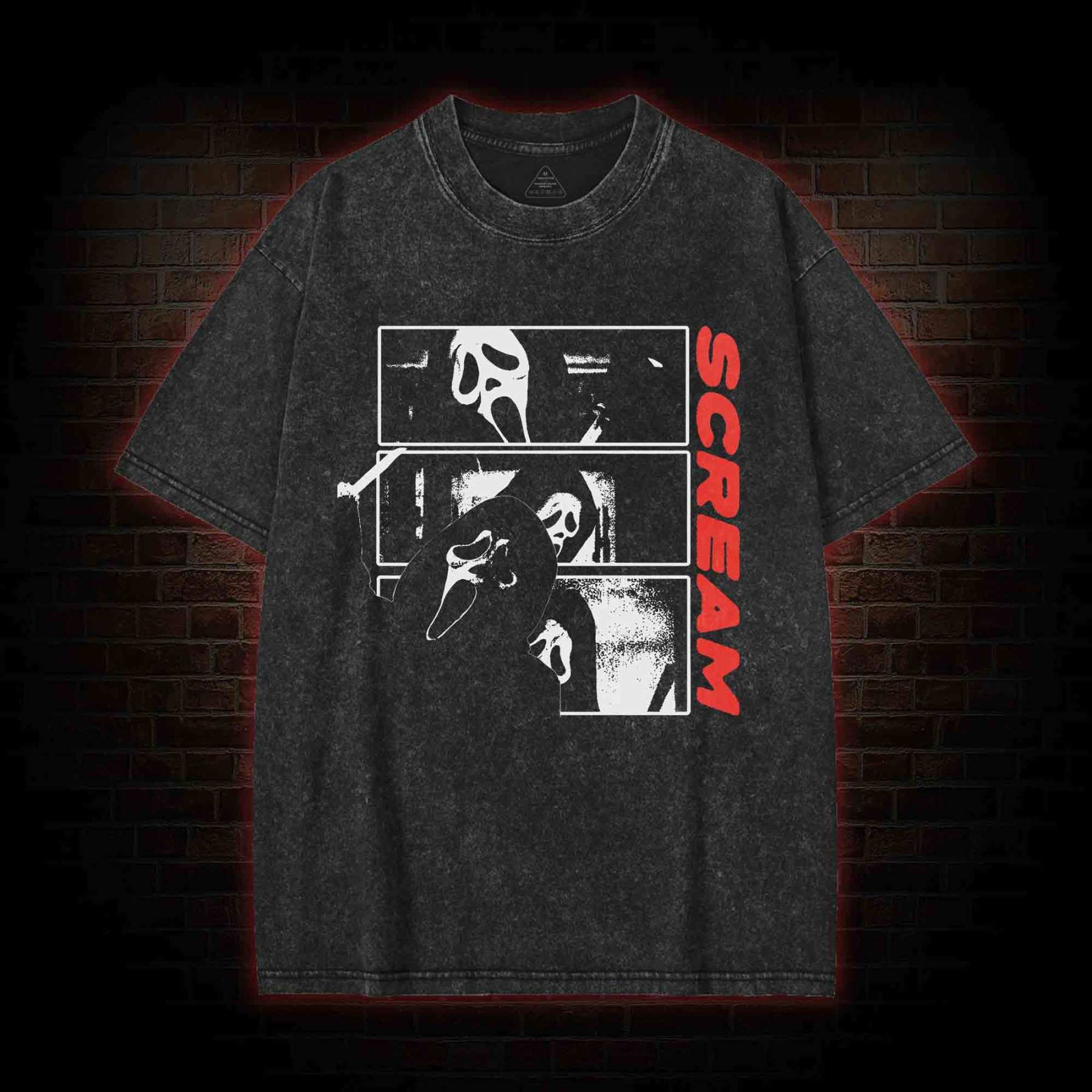 Don't Hang up the Phone Washed T-shirt