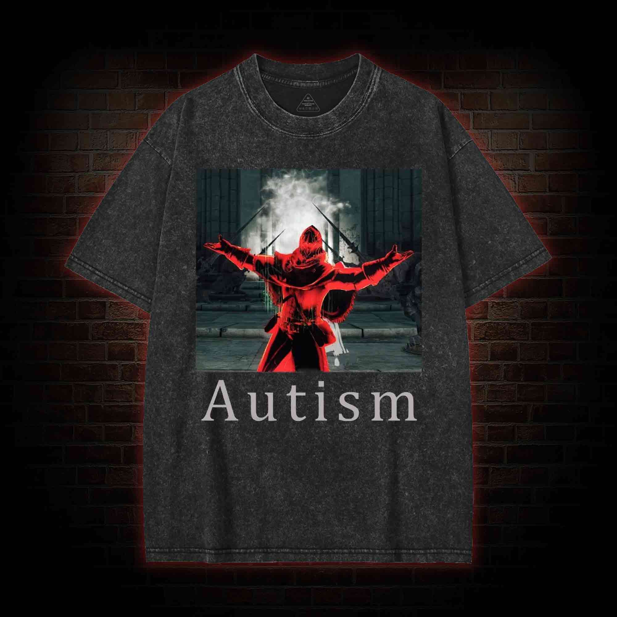 Autism Washed T-shirt