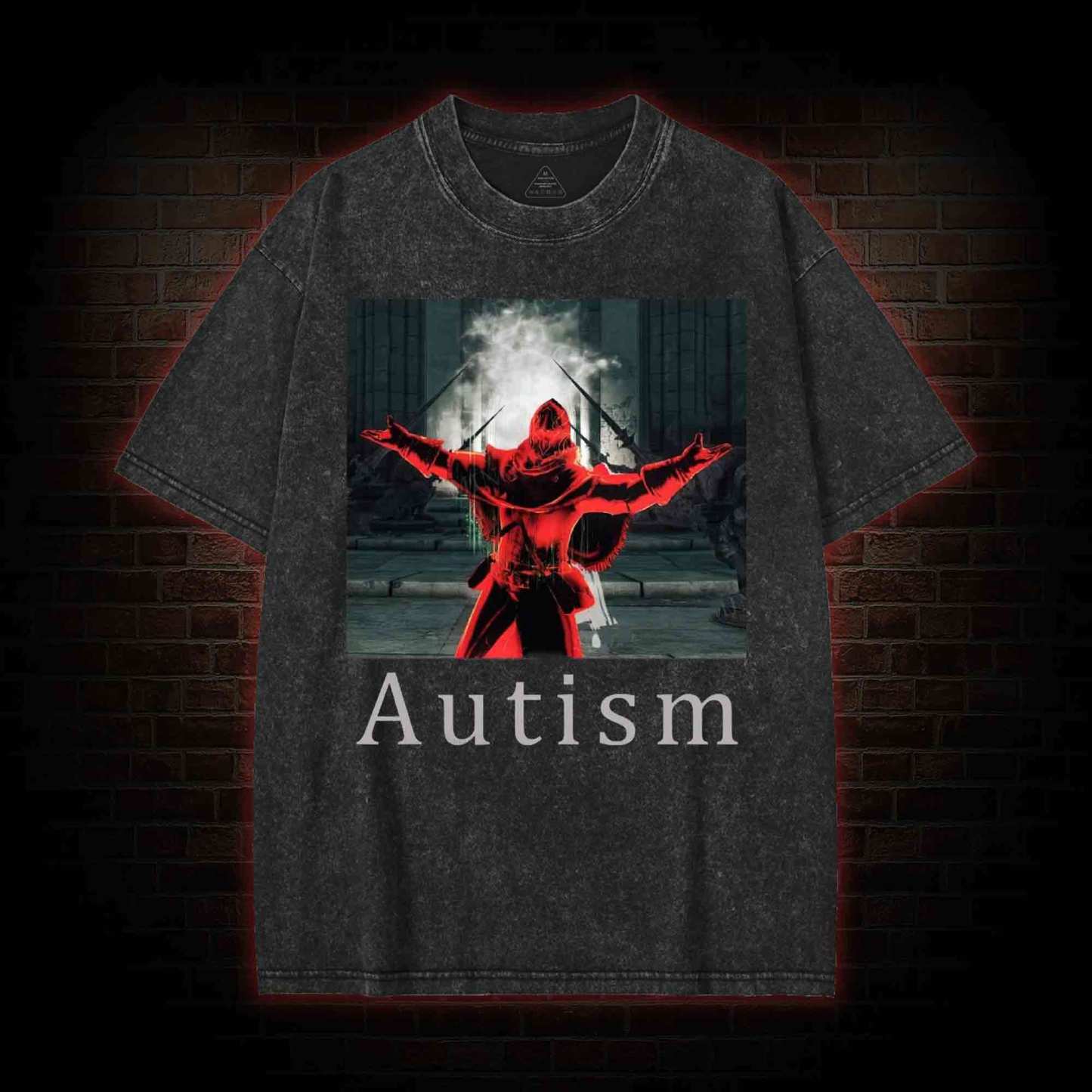 Autism Washed T-shirt