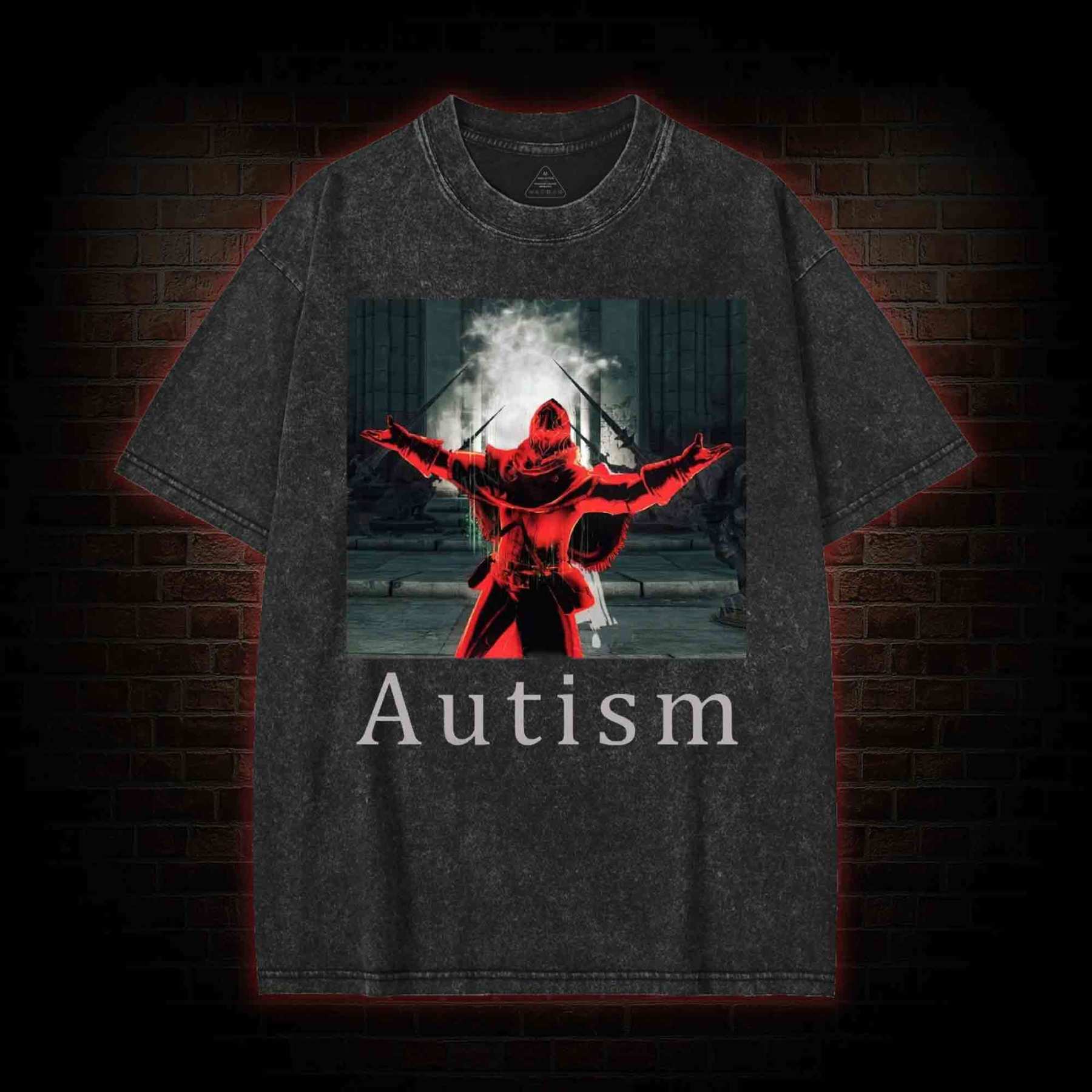 Autism Washed T-shirt