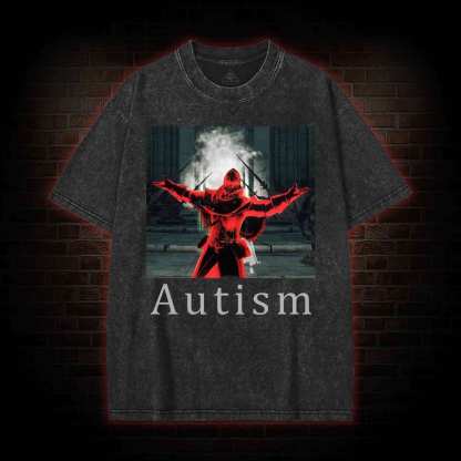 Autism Washed T-shirt