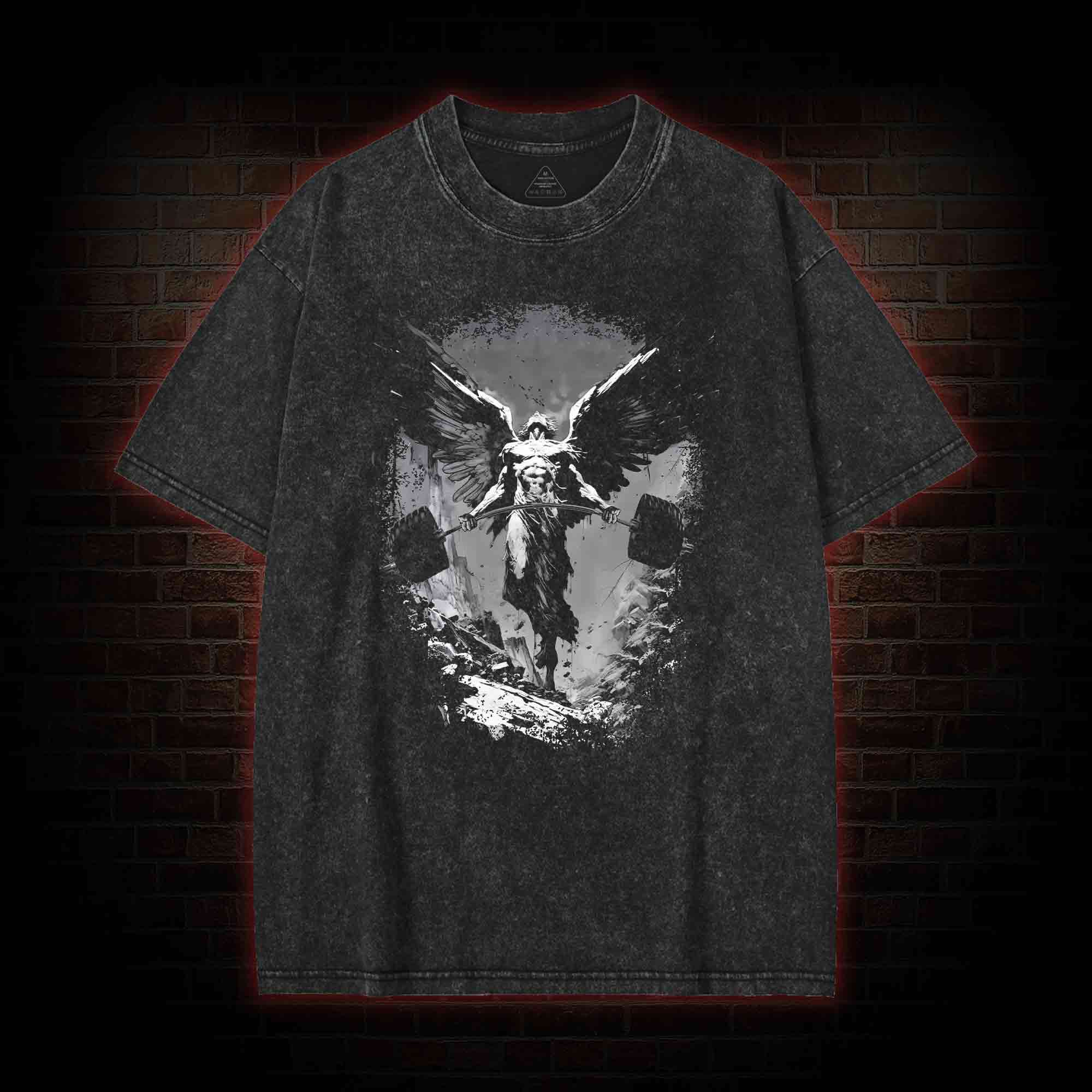 Lift like a God Washed T-shirt
