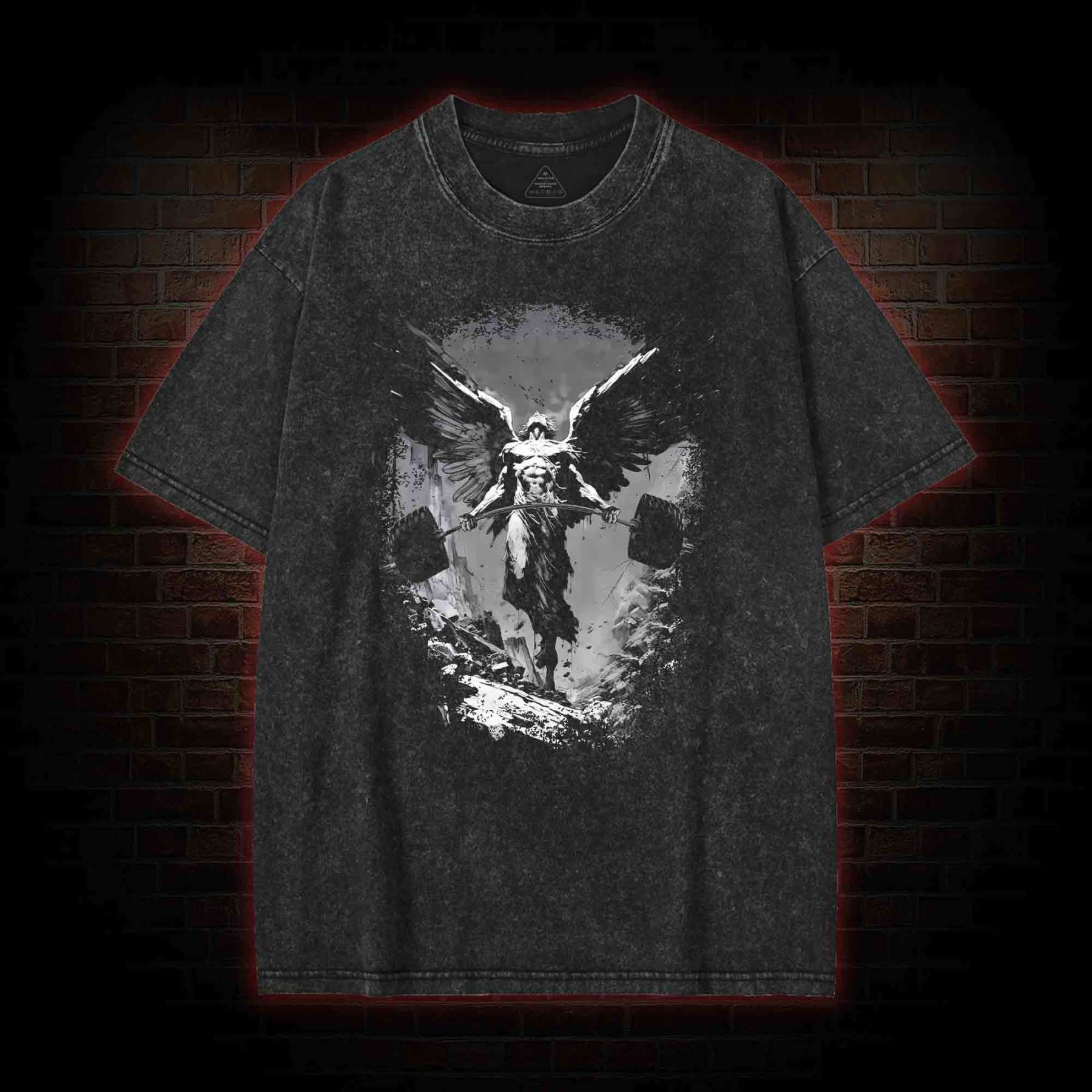 Lift like a God Washed T-shirt