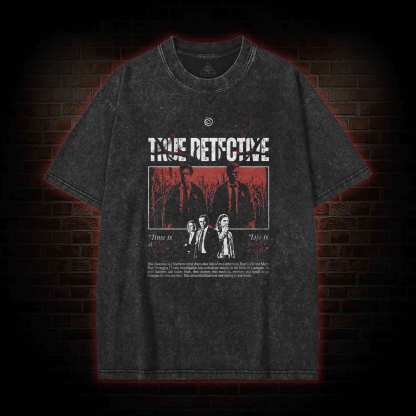 Time is a Flat Circle Washed T-shirt