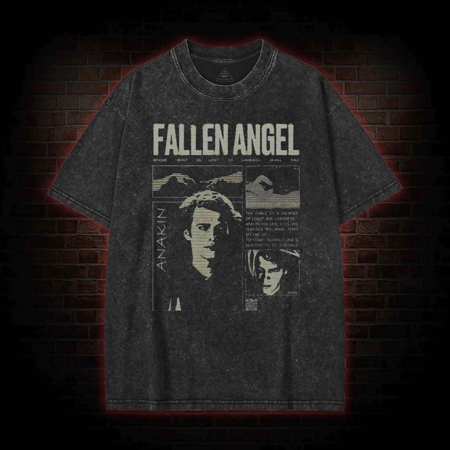 Fallen Angel Washed T-shirt