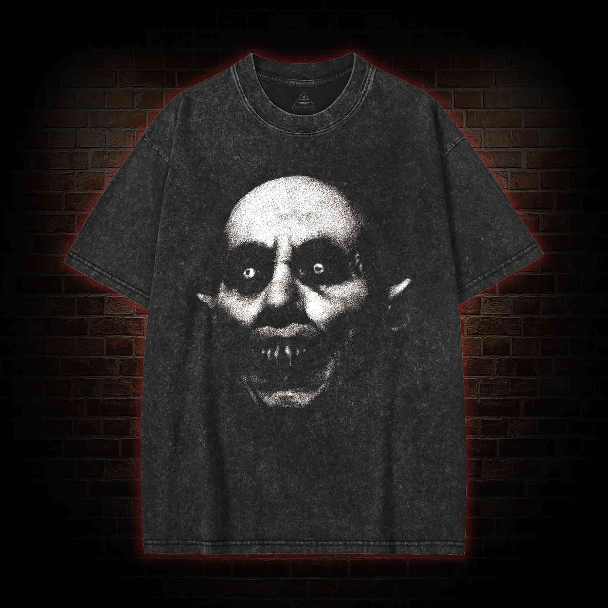 He Came from the Night of Death Washed T-shirt