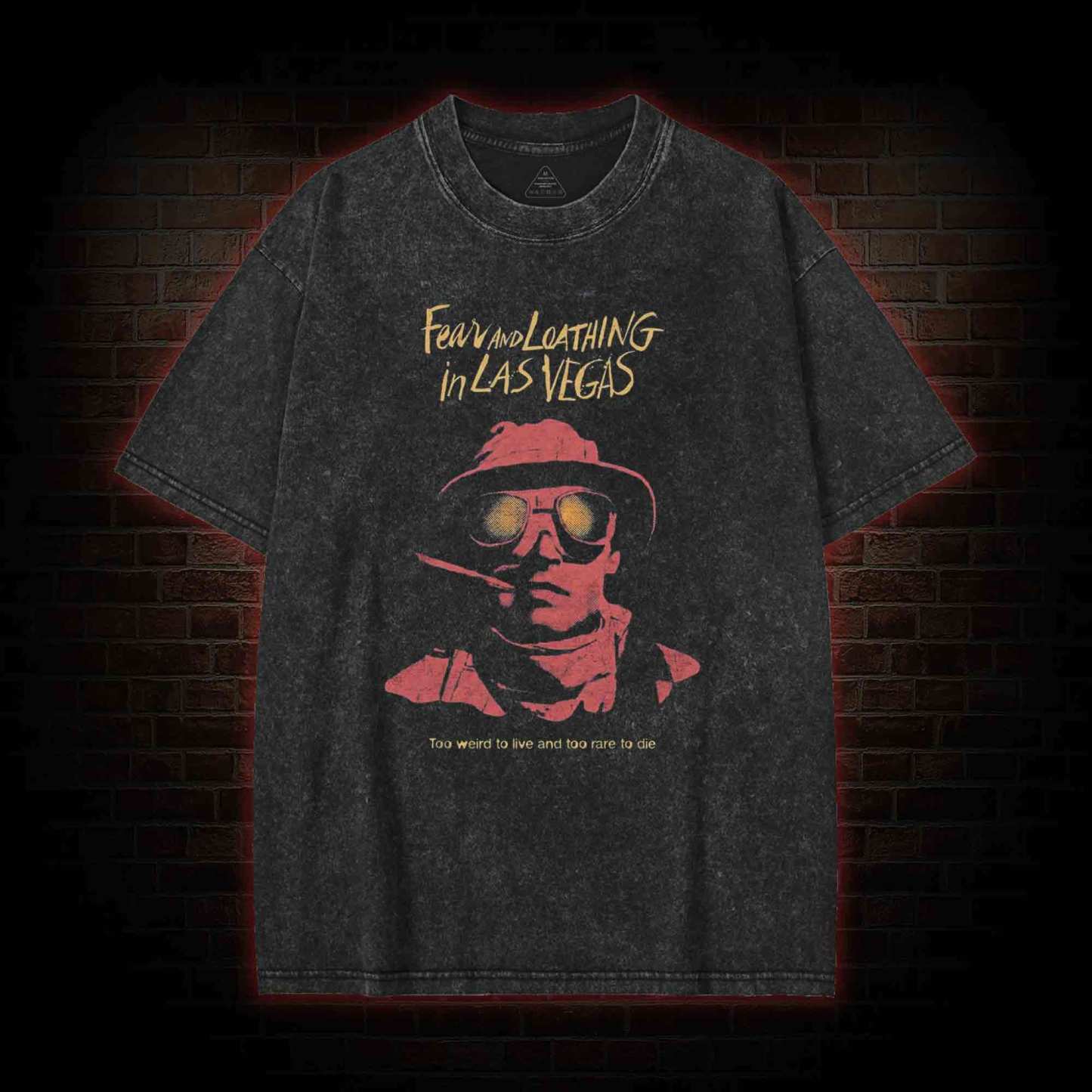 Too Weird to Live and too Rare to Die Washed T-shirt