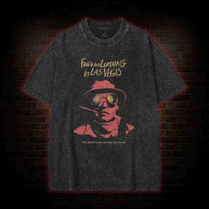Too Weird to Live and too Rare to Die Washed T-shirt