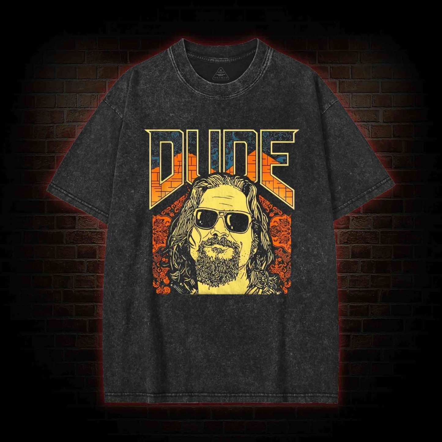 The Dude Abides Washed T-shirt