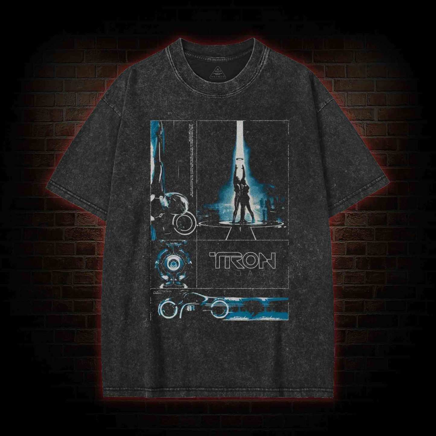 The Grid A Digital Frontier Washed T-shirt