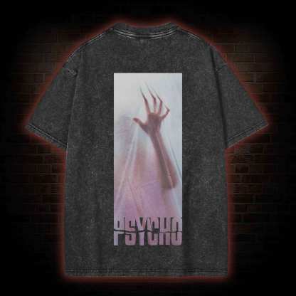 Alfred Hitchcock's Psycho Washed T-shirt