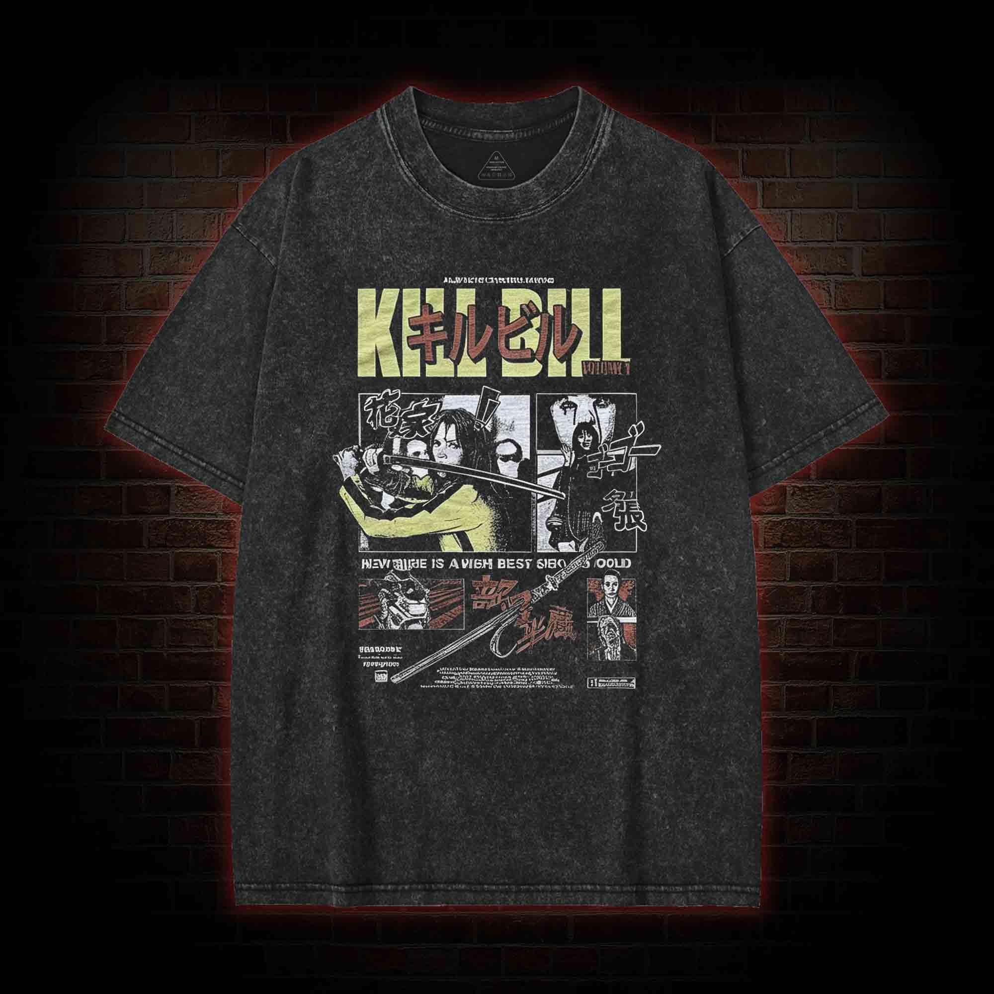 Revenge is a Dish Best Served Cold Washed T-shirt