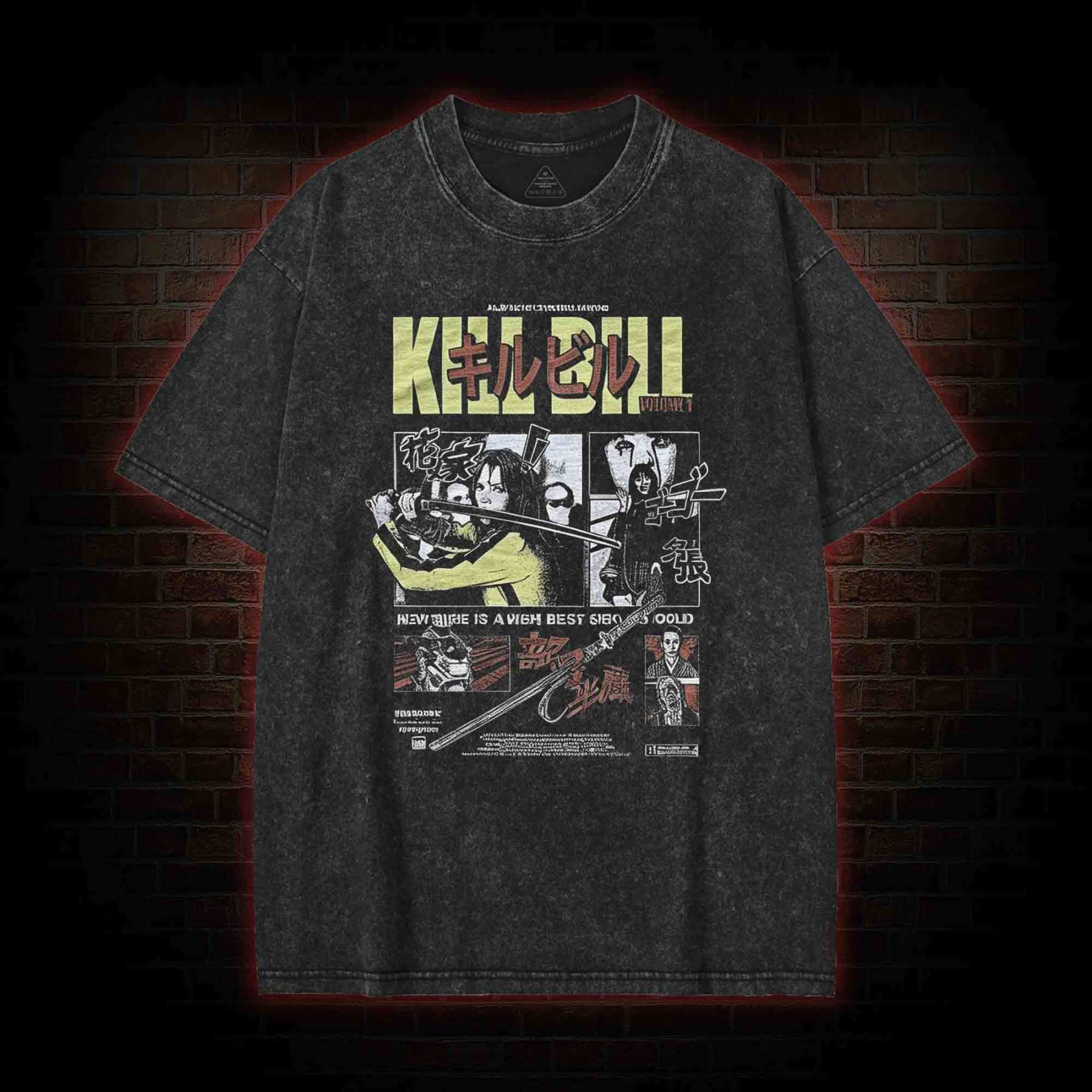 Revenge is a Dish Best Served Cold Washed T-shirt