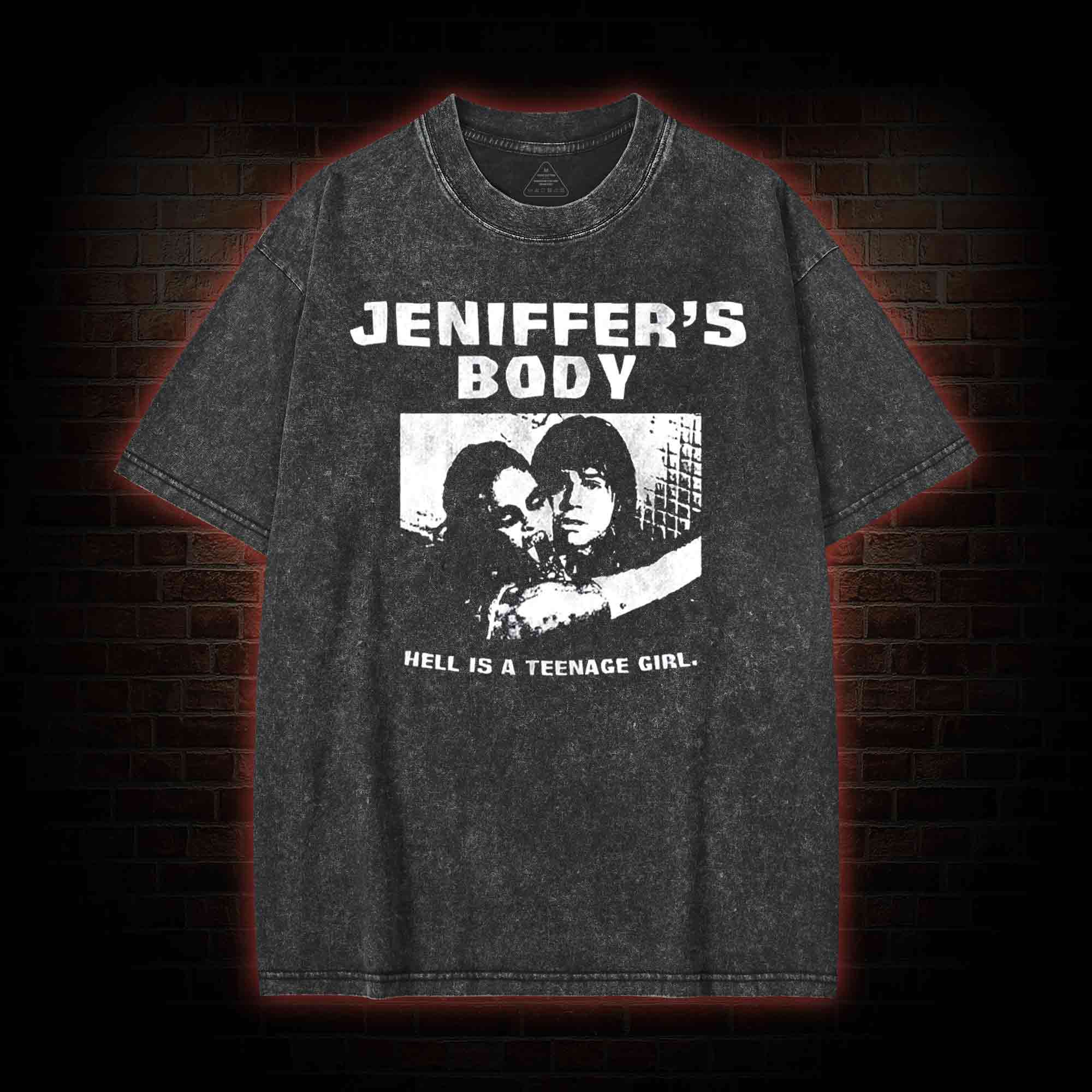 Hell is a Teenage Girl Washed T-shirt