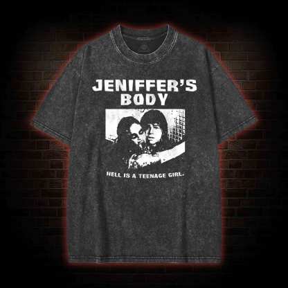 Hell is a Teenage Girl Washed T-shirt