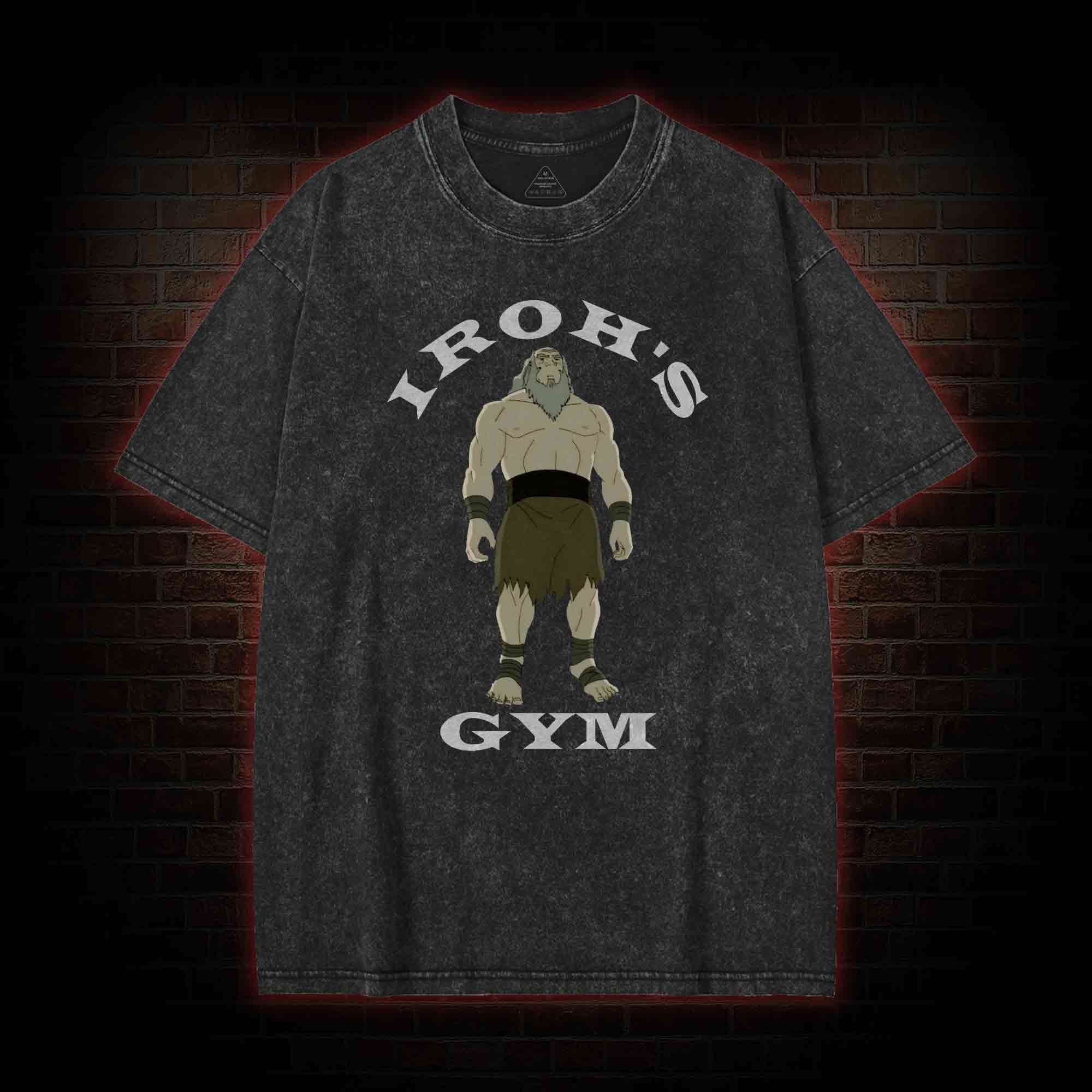 Iroh's Gym Washed T-shirt